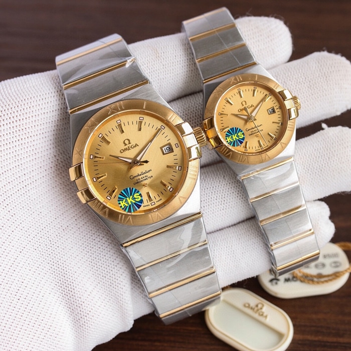 Omega Double Eagle Constellation Couple’s Watch – KKS Factory 8500 Movement, Top-Grade Craftsmanship Edition