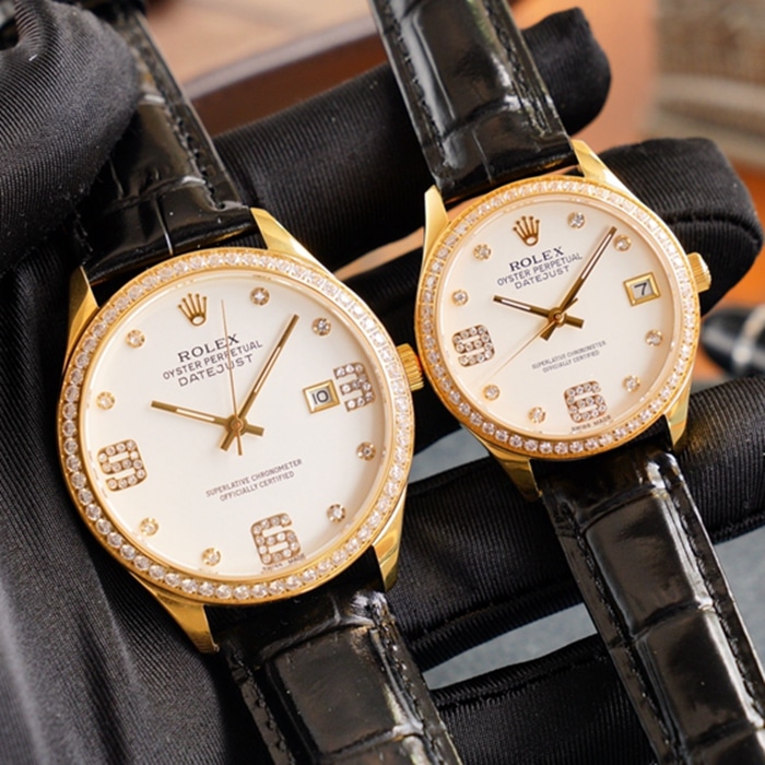 New Rolex Latest Logo Couple's Watch