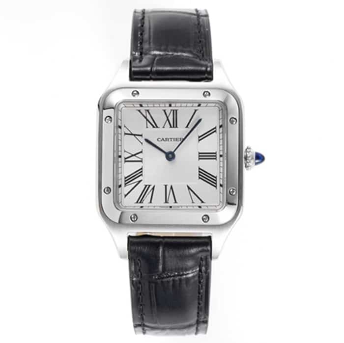 Cartier Santos-DUMONT WSSA0022 Couple’s Watch: Premium Super Clone with Brushed Dial and Swiss Quartz Movement