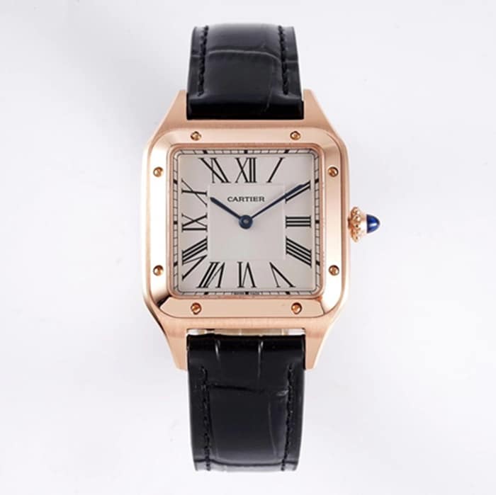 Cartier Santos-DUMONT WSSA0022 Couple’s Watch Collection with Premium Construction and Blued Steel Hands
