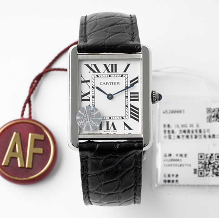 Cartier Women’s White Plate Tank Series Elegant Medium Quartz Tank Watch for SEO-Friendly Luxury Style