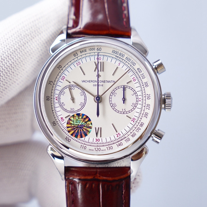 Top CollectWatches Vacheron Constantin Men's White Plate 1955 Series Belt Wristwatch – HISTORIQUES Bullhorn 1955 Collection Quality