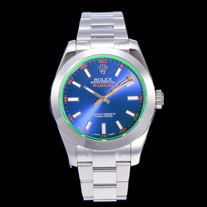 Rolex Men's Blue Dial Steel Strap Super Clone 904L Craftsmanship CollectWatch