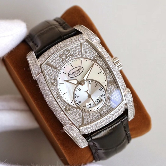 Parmigiani KALPA Series Men's Gold Plate Luxury Edition Automatic Mechanical Watch with Sapphire Crystal