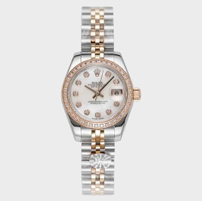 Rolex Ladies' Logbook 28mm Oyster Steel Watch in White, WF Factory New Arrival