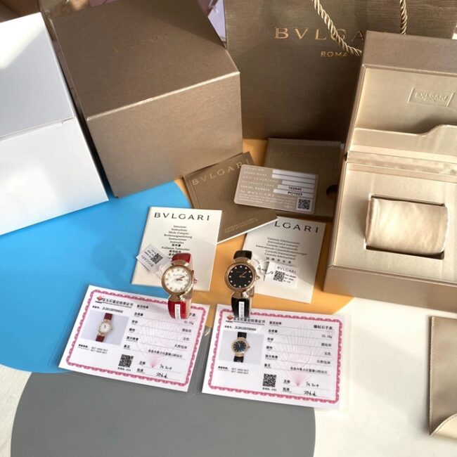 Bvlgari DIVAS' DREAM Women’s Mysterious Black Dial Quartz Wristwatch Big Factory Replica