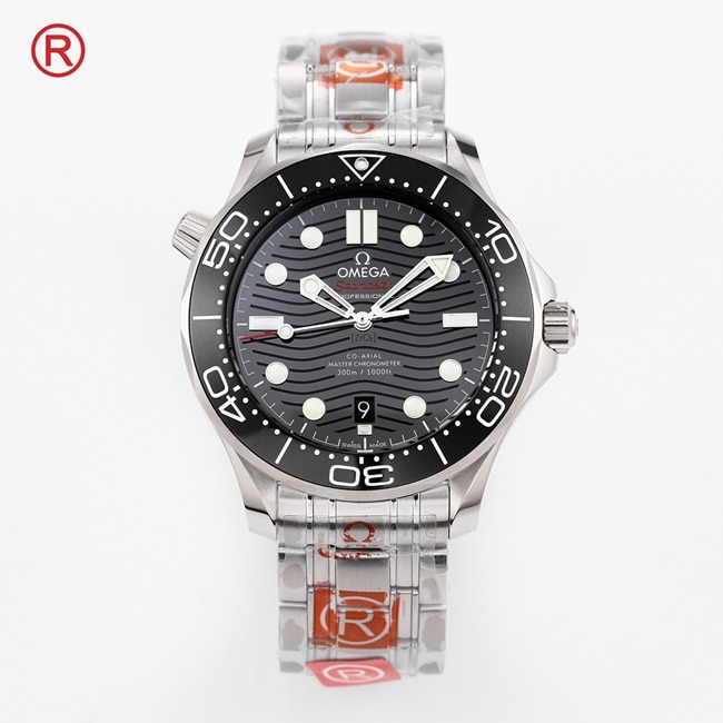 High Quality CollectOmega Seamaster 300M Men's Black Dial 316L Steel Bracelet Automatic Mechanical Watch with Ceramic Bezel