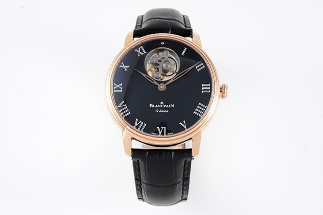 JBF Blancpain V3 Tourbillon: Domineering Black Dial, Sapphire Crystal Ultimate Mechanical Classic Series