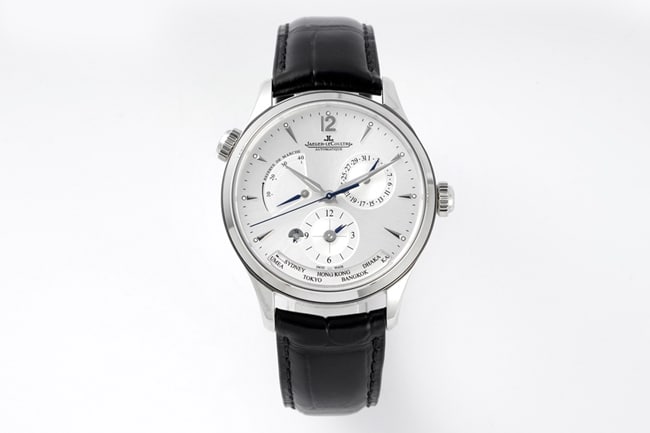 ZF Jaeger-LeCoultre Geographer Series Q1428421 Original Factory CollectWatch for Men, White Dial, Black Strap, Mechanical Movement, World-Time Functions Review