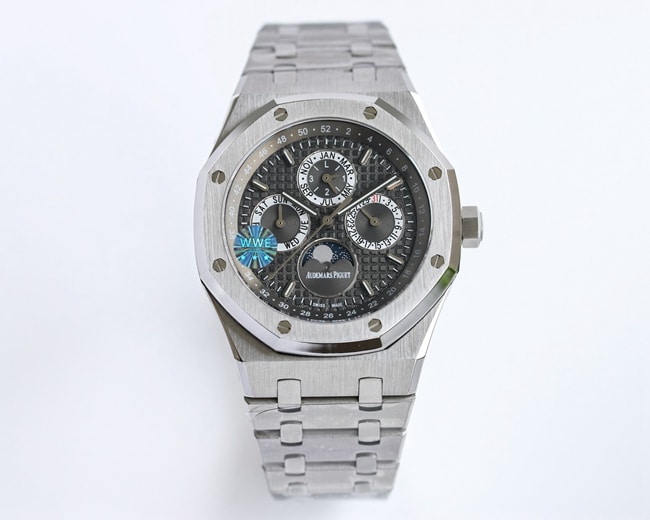 WWE Top Replica Audemars Piguet Royal Oak 26574ST Men’s Black Dial 316 Gold Steel Bracelet Mechanical Watch with Cal.5134 Movement