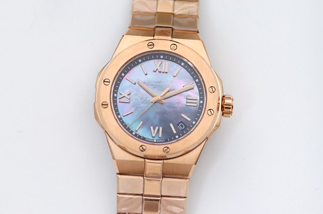 Top CollectChopard super clone watches men's blue plate gold steel belt automatic mechanical ALPINE EAGLE series 41 mm watch