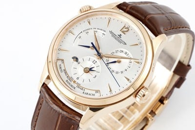 Jaeger-LeCoultre Moonphase Master CollectContrast Flip Watch Series 3988482 Quality Comparison