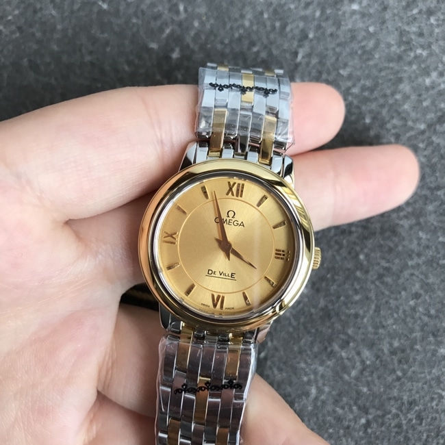 Ist die Materialqualität der Damenuhr der Omega Butterfly-Serie von DK Factory gut?