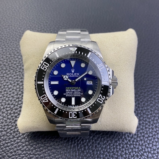 Premium AR Factory Rolex Gradient Sea-Dweller: Super Clone with New Dial & 6 Position Crown