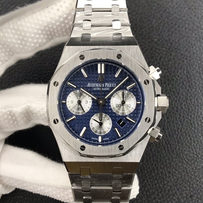 BF Factory Technological Breakthrough Audemars Piguet Royal Oak 26331OR Men's Blue Plate Steel Chronograph Timepiece