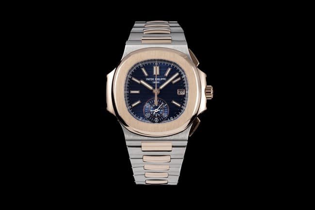 3K Factory Patek Philippe Nautilus 5980/1AR-001 Multifunctional Chronograph V2 Real Small Seconds Intergold Steel