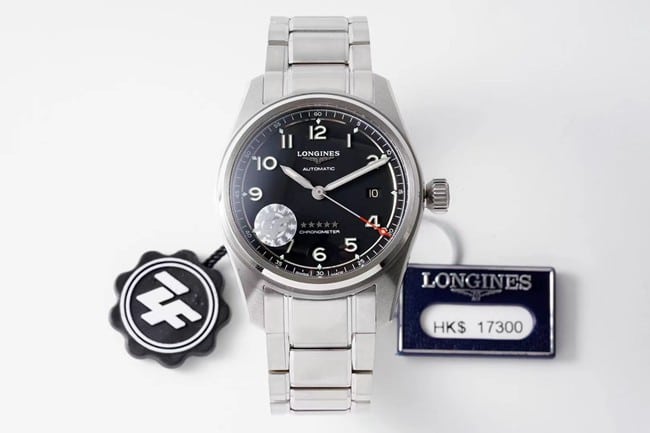 ZF factory Longines Forerunner series fully automatic mechanical men's steel belt watch with pioneering spirit and modern watchmaking techniques