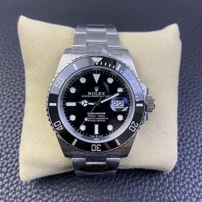 Rolex Submariner C Factory 1:1 Super Clone with Integrated Movement Black Dial Steel Bracelet m126610ln-0001