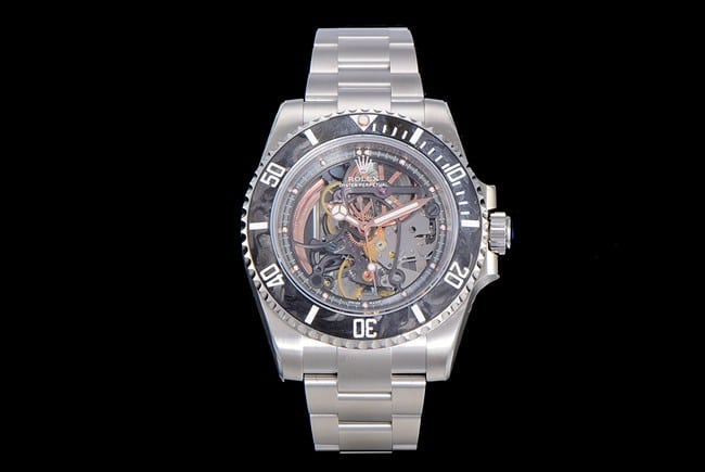 Rolex Rolex Men's Submariner 1:1 Super A Imitation Watch with Gray Dial, Steel Strap, Sapphire Crystal and Caliber 3130