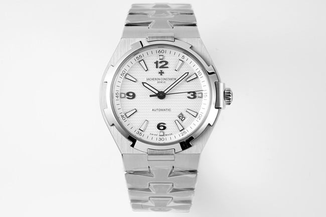 8F Factory Vacheron Constantin Vacheron Constantin Men's Overseas 47040/B01A-9093 Newly Upgraded Super A Super Clone Mechanical Watch, White Dial, Sapphire Crystal, Steel Strap B01A-9093
