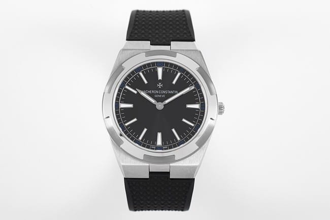 8F Factory Ultra Thin Vacheron Constantin Overseas Replica Watches Black Dial 40mm Model 2000V/120G-B122