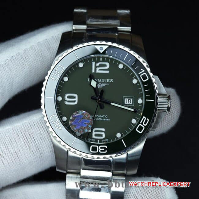 ZF Longines L3.781.4.06.6 Men's 1:1 Sport Replica - High-Grade Green Dial Steel with Flawless Finish