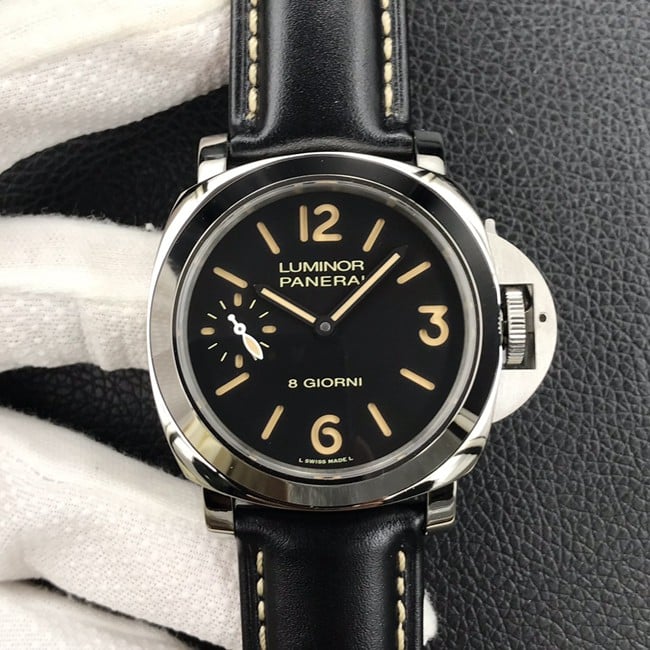 HW Factory Panerai PAM00915 Luminor Men's Watch: 44mm Black Dial, 6497 Hand-Wound Super Clone