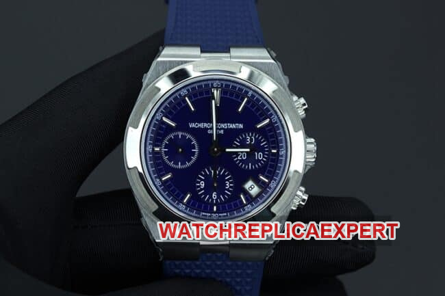 8F factory Vacheron Constantin men's across the world 1:1 super A super clone watches with sapphire crystal blue dial rubber models