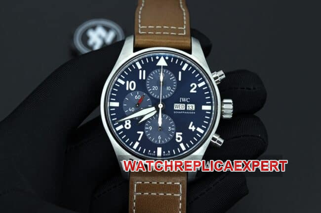 ZF IWC Men's Pilot's Top Replica Watch IW377714 Dark Blue Dial Little Prince Special Edition with 7750 Movement