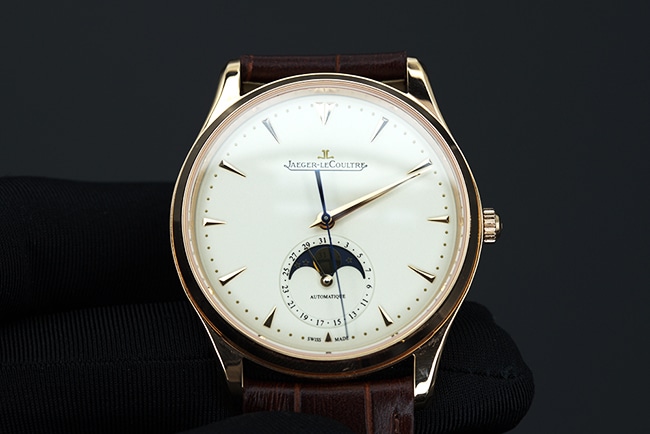 ZF Jaeger-LeCoultre Master Ultra Thin Moon Phase Original Factory Super Clone Men's Rose Gold Collect1362510