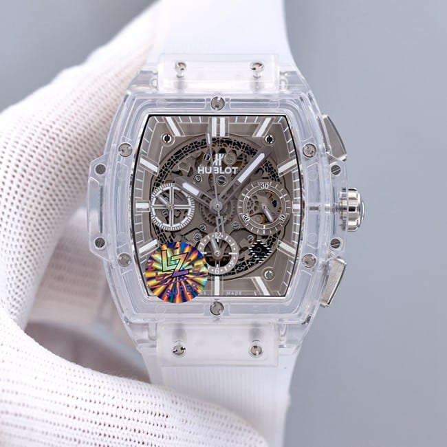 Hublot Men's Soul BIG BANG 641.JX.0120.RT Top 1:1 Super Clone Watch with Sapphire Crystal, Hollow Dial & Flying Dragons Phoenixes