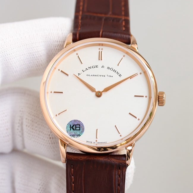 Ultra-Thin Classic A. Lange & Söhne Saxonia 201.033 CollectRose Gold Business Style Watch