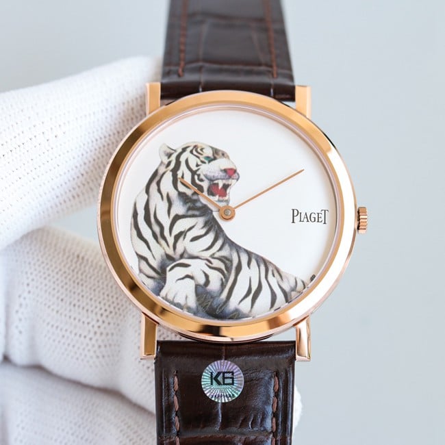 TW Factory Piaget Year of the Tiger Rose Gold Super Clone G0A46540 Masterpiece Steel Case Men's Watch