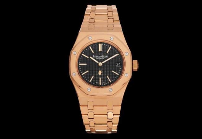 Audemars Piguet Royal Oak 15202 1:1 Replica: Satin-Polished Black Dial 39MM Steel Strap with Cal.2121 Movement