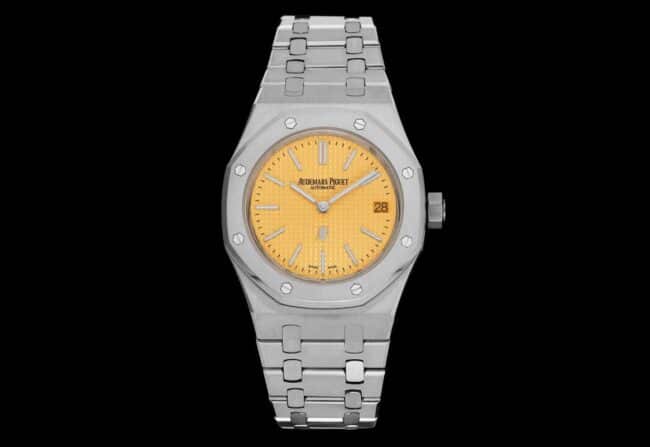 Audemars Piguet Royal Oak 15202BC.OO.1240BC.01 Men's 1:1 Super A replica watch, Rose Gold Dial with Steel Strap, Cal.2121 Automatic Movement