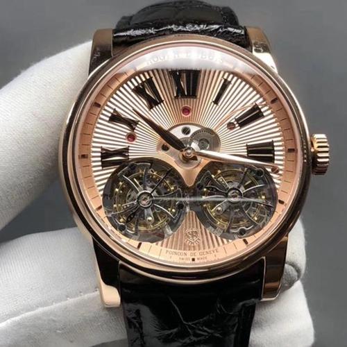Hübsche King's Staple mit doppeltem Tourbillon von Roger Dubuis
