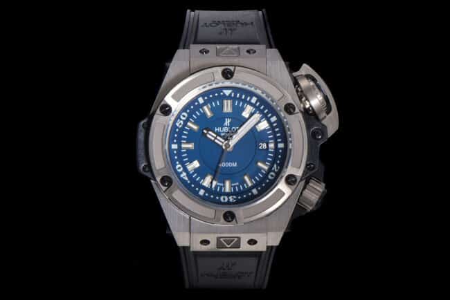 Hublot King Supreme Titanium Case Luminous Blue Dial 1:1 Clone 731.NX.1190.RX