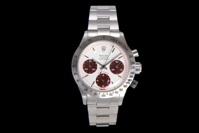 Rolex Vintage Series 37.5mm Men's One-to-One Super A super clone Watch with White Dial, Steel Bracelet and Manual Chronograph Movement