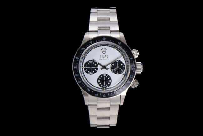 Rolex masculino vintage top 1:1 super clone relógio de mão disco branco movimento cronógrafo manual
