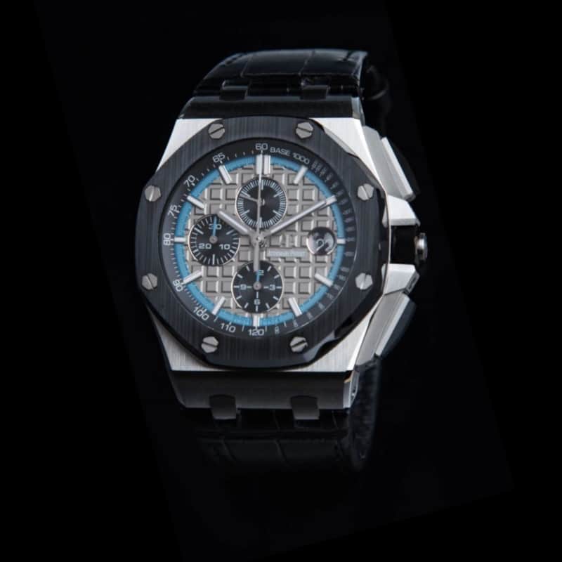 APF Audemars Piguet Royal Oak Offshore 26400 Men's Titanium Sporting Replica with Gray Panda Dial