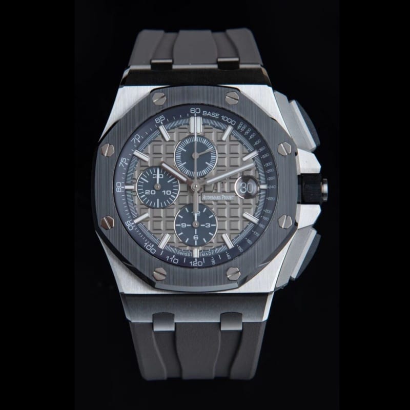 APF Audemars Piguet Royal Oak Offshore Super Clone Gray Panda Dial Sporty Replica 26400IO.OO.A004CA.02