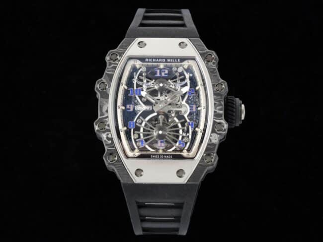 Richard Mille RM 21-01 Men's Skeleton Dial Aerodynamic Tourbillon Super Clone Watch
