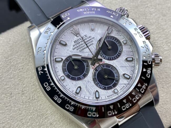 Bewertung der Rolex Daytona N Factory CollectHandgeschnitztes Meteoriten-Zifferblatt und Qualitätsprüfung des 4130-Uhrwerks