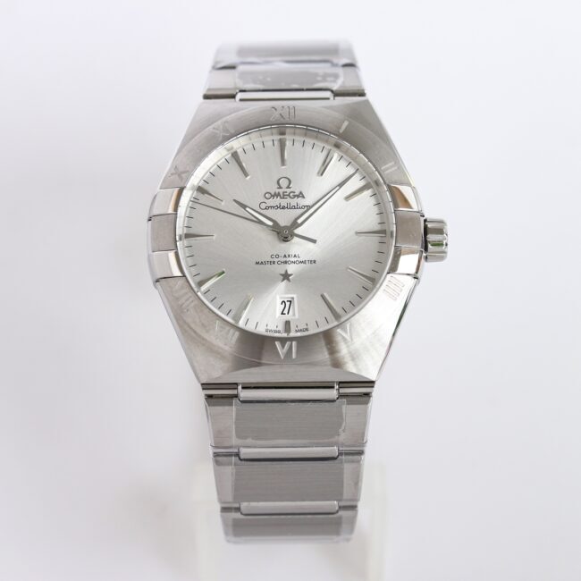 Omega OR Factory Omega Men's Constellation 39mm One-to-One Super A Imitation Watch with Stainless Steel Integrated Bracelet, Model 131.10.39.20.02.001