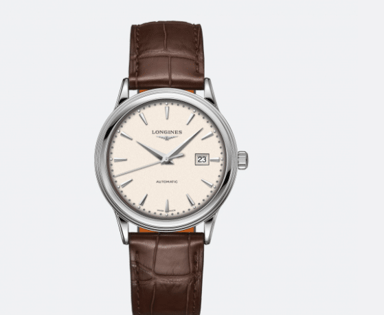 Longines Classic L4.904.4.11.2: Rundes Zifferblatt mit Stahlgehäuse und vergoldeten Zeigern, Bilder und Preise
