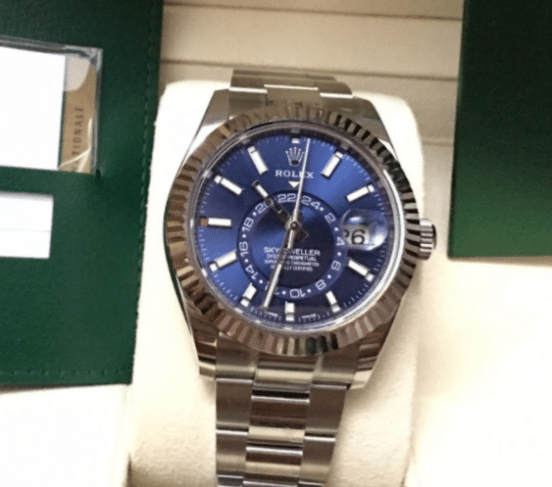 Rolex Voyage m326934-0003: Dark Blue Dial 42mm Steel Case Pictures and Prices