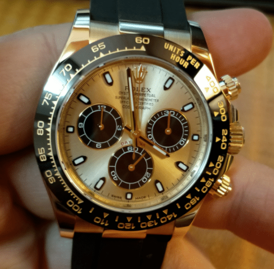 Rolex Cosmograph Daytona M116518ln-0048: Pictures, Prices & 40mm Champagne Gold Panda Dial Details