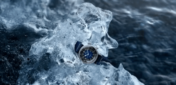 Longines klassische Replik L3.374.4.90.2 Taucheruhr aus Edelstahl mit blauem Zifferblatt und Saphirglas