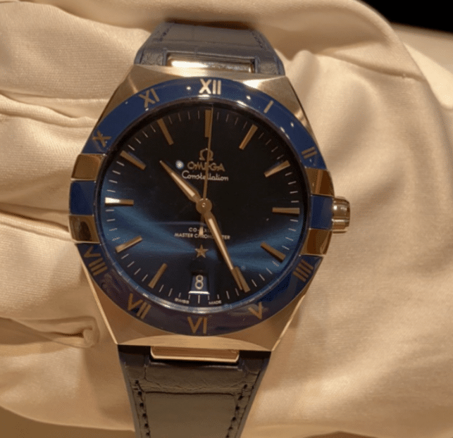 Omega Omega Constellation Series 131.33.41.21.03.001: Blaue Zifferblattkonfiguration, Bilder und Preise