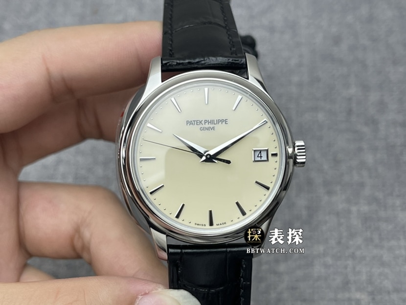 ZF Patek Philippe Classic 5227G-001 Thin Quality Men's CollectWatch with Milk White Dial and Premium Belt